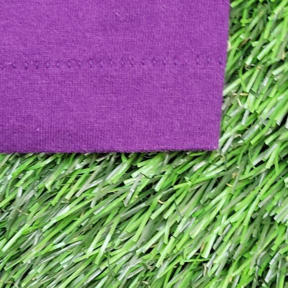 Vintage 1990 La-Paz Peace-Sign Shirt Womens XL 21x27 Purple - Picture 13 of 13